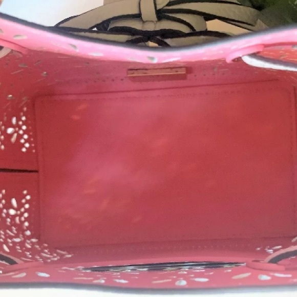 Small drawstring bucket Kate spade Hayes white Bag - Picture 7 of 8